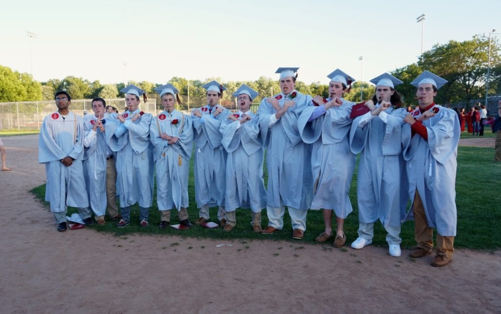 Conard High School graduation. June 9, 2016. Photo credit: Ronni Newton