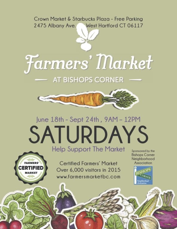 Farmers Market at Bishops Corner 2016 Season Flyer (1)