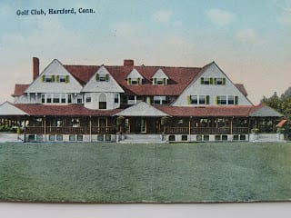 The Hartford Golf Club’s clubhouse was once located across the street from the Asylum Avenue entrance of Elizabeth Park. Submitted photo