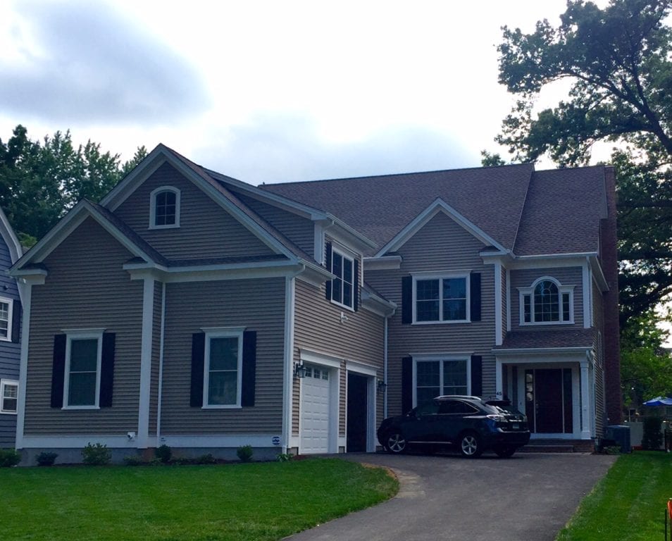 45 Bishop Rd., West Hartford, CT, recently sold for $1,007,400. Photo credit: Ronni Newton