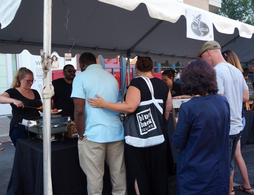 Taste of Blue Back Square and The Center. July 27, 2016. Photo credit: Ronni Newton