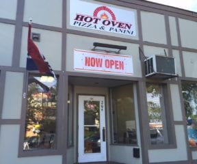 Hot Oven Pizza & Panini is now open at 264 Park Rd. Photo credit: Ronni Newton