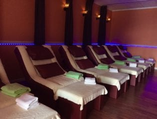 Your Green Spa reflexology recently opened at 1140 New Britain Ave. in Elmwood. Photo credit: Ronni Newton