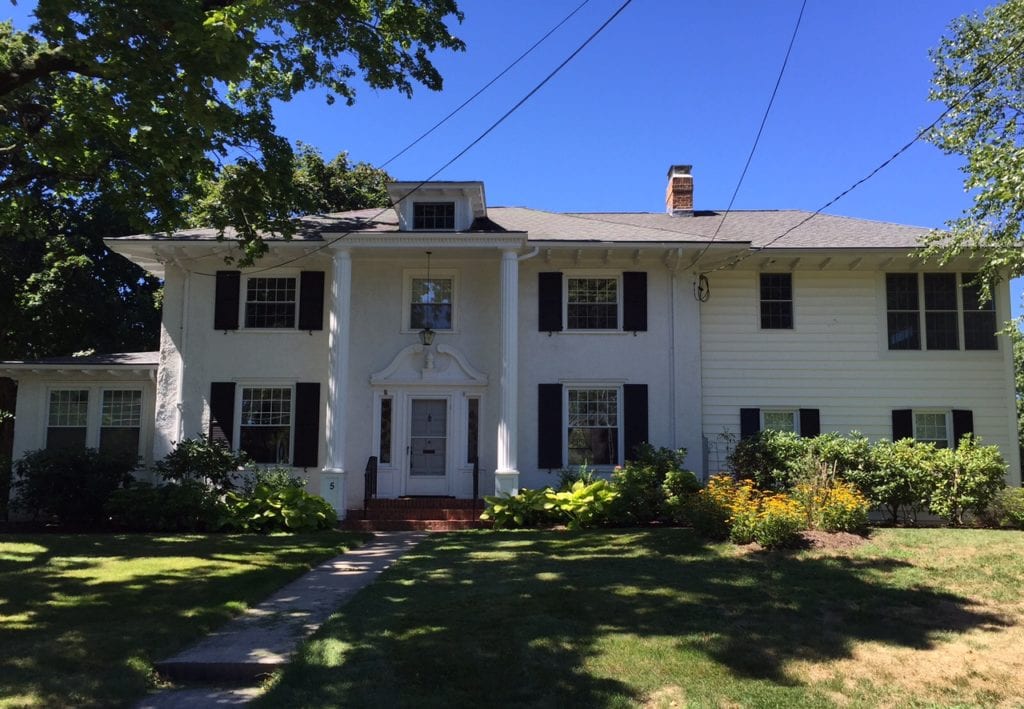 5 Sunset Terr., West Hartford, CT, recently sold for $644,000. Photo credit: Ronni Newton