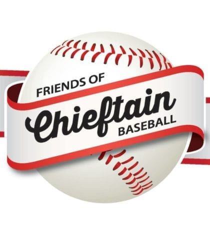 friends of chieftain baseball square logo