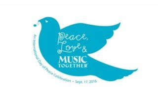 peace love and music together