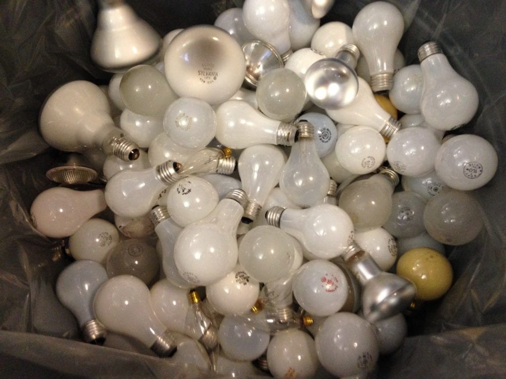 Thousands of incandescent and CFL bulbs were swapped for energy-efficient LED bulbs. Submitted photo