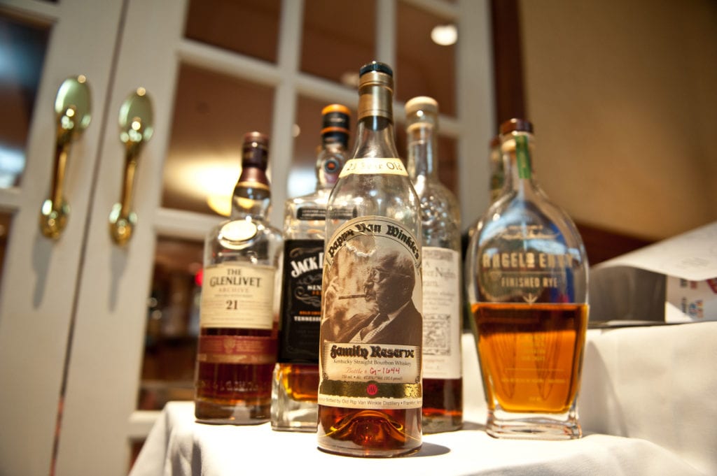 The WEHA Whiskey Festival, held at Hartford Golf Club, offered samples of 200 different kinds of whiskey. Photo Credit: Cheyney Barrieau, Eat IN CT