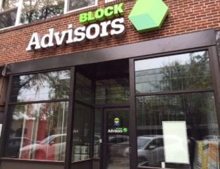 Block Advisors will open later this year at 60 LaSalle Rd. Photo credit: Ronni Newton