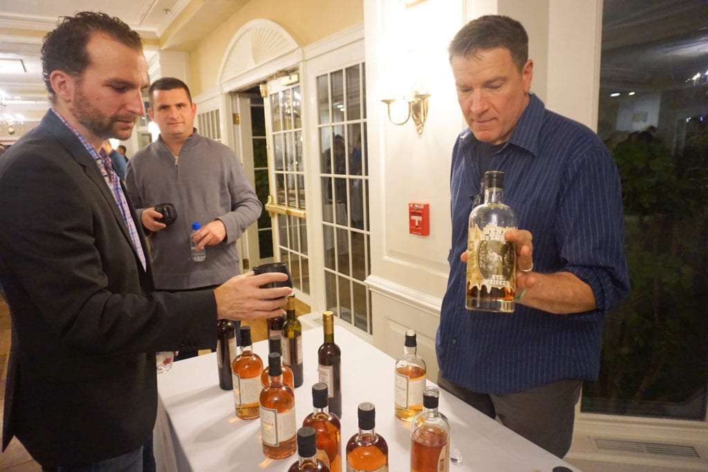 The 4th Annual WEHA Whiskey Festival, at Hartford Golf Club, served samples of 200 different kinds of whiskey. Photo credit: Katharine Ortiz