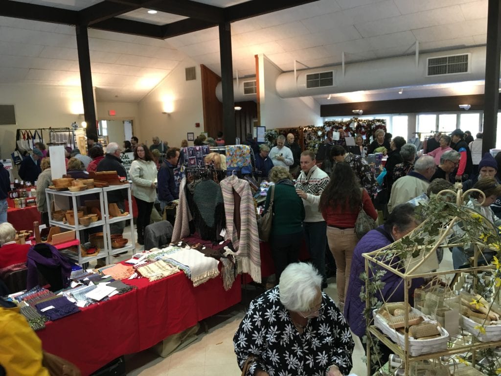 Shoppers at the Annual Craft Festival and Marketplace for MATH in 2015. Submitted photo