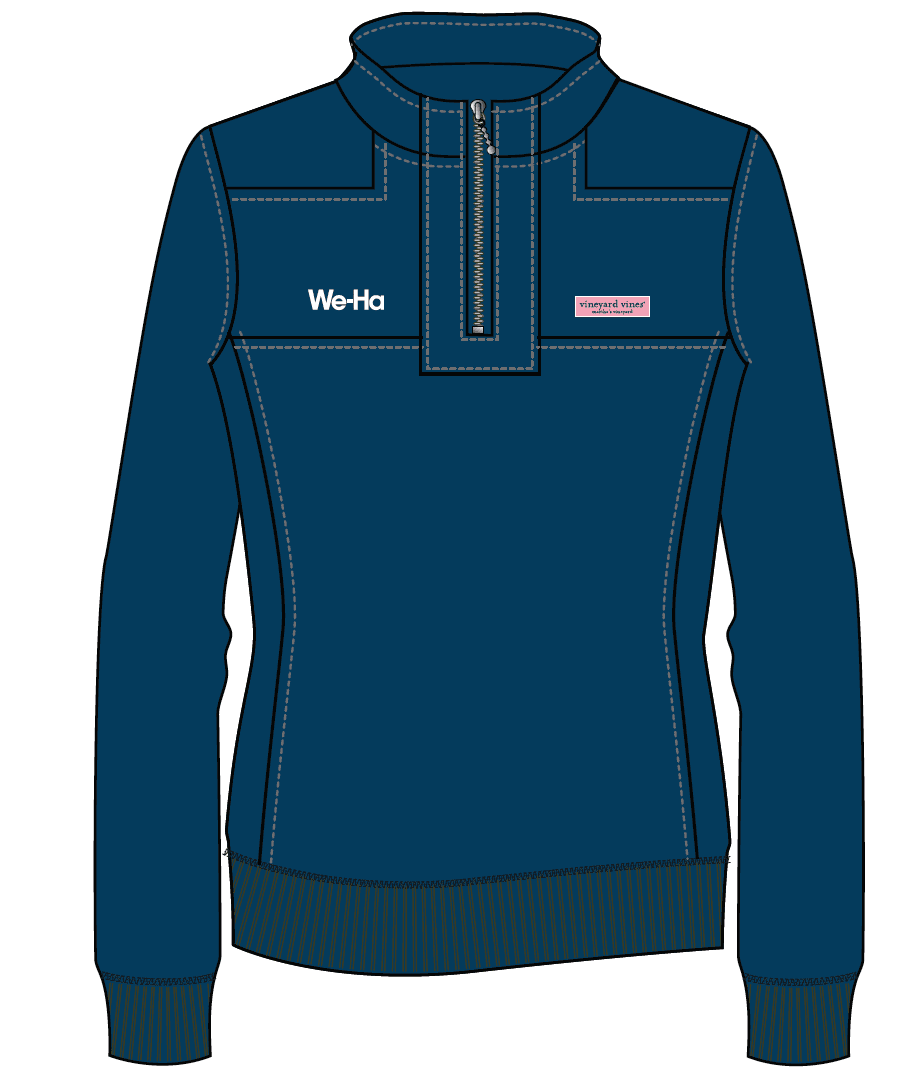 One of the embroidered items in the We-Ha.com store includes a woman's "Shep Shirt" named for one of the founding brothers of Vineyard Vines. 