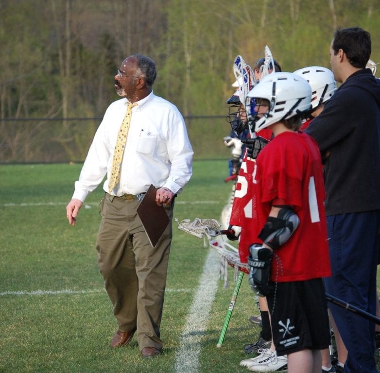 Carl Taylor (left) will be inducted into the Lacrosse Hall of Fame. Submitted photo