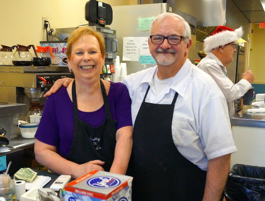 Rhonda and Ronnie Zieky will officially sell Sally & Bob's Eatery on Dec. 1. Photo credit: Ronni Newton