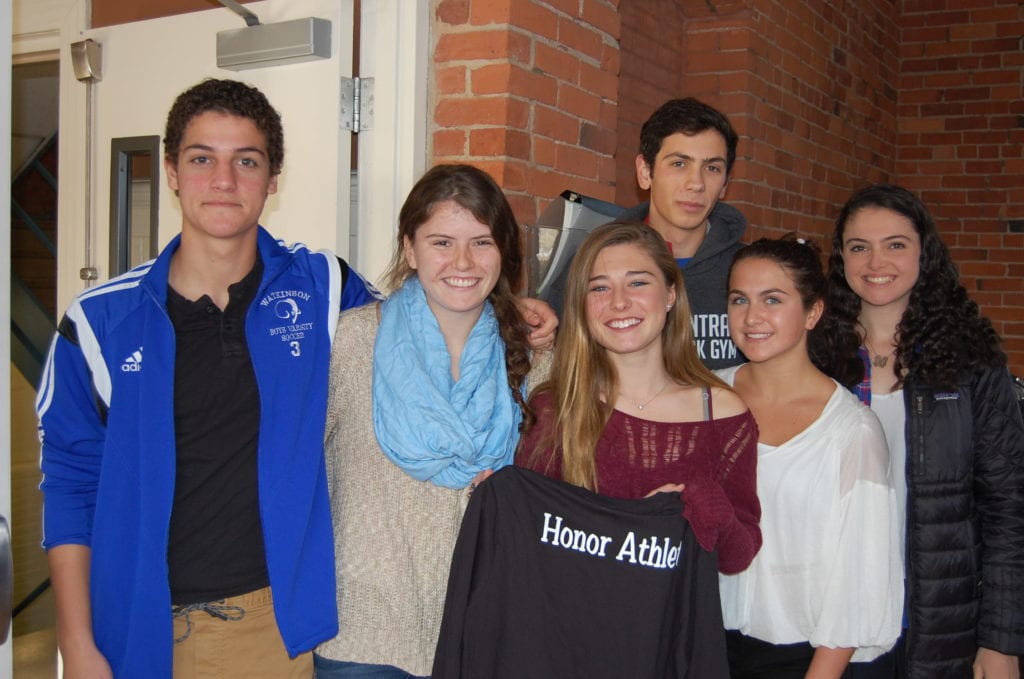 Six of the 18 Honor Athletes at Watkinson School are from West Hartford. Submitted photo