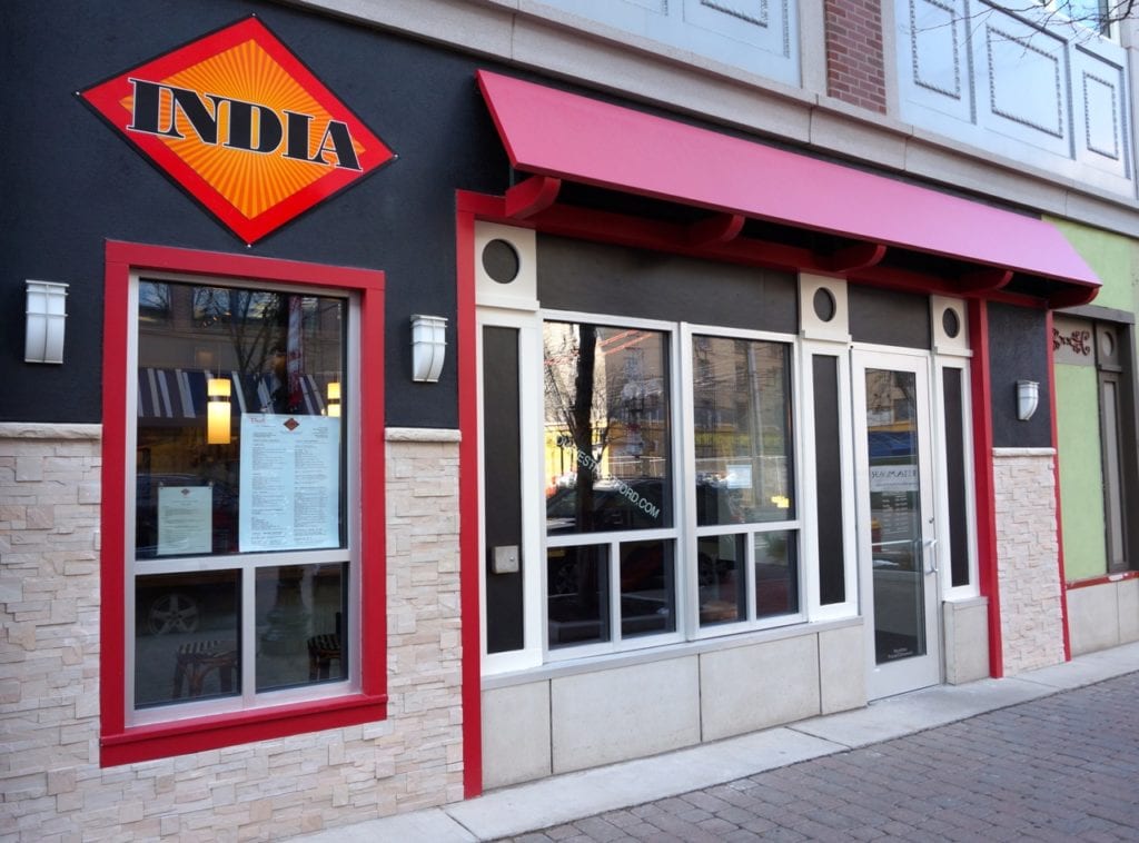 India Restaurant & Bar is located at 54 Memorial Rd. in West Hartford's Blue Back Square. Photo credit: Ronni Newton