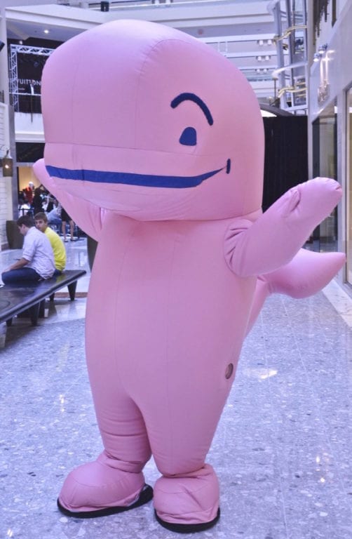 Vineyard Vines costumed mascot. Pinterest image