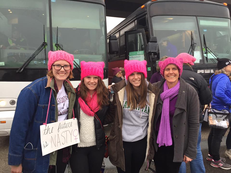Morley families. Women's March on Washington. Photo courtesy of Judi Houpert