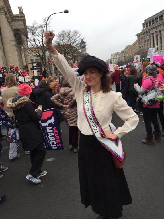 Women's March on Washington. Photo courtesy of Suzi Craig