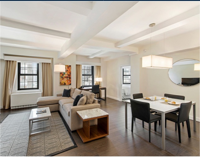A weekend in this New York City apartment is one of the auction items available at the Parents' Night Out party to support Conard Safe Grad 2017. Submitted photo