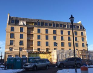 The Delamar West Hartford Hotel is projected to open in June. Photo credit: Ronni Newton