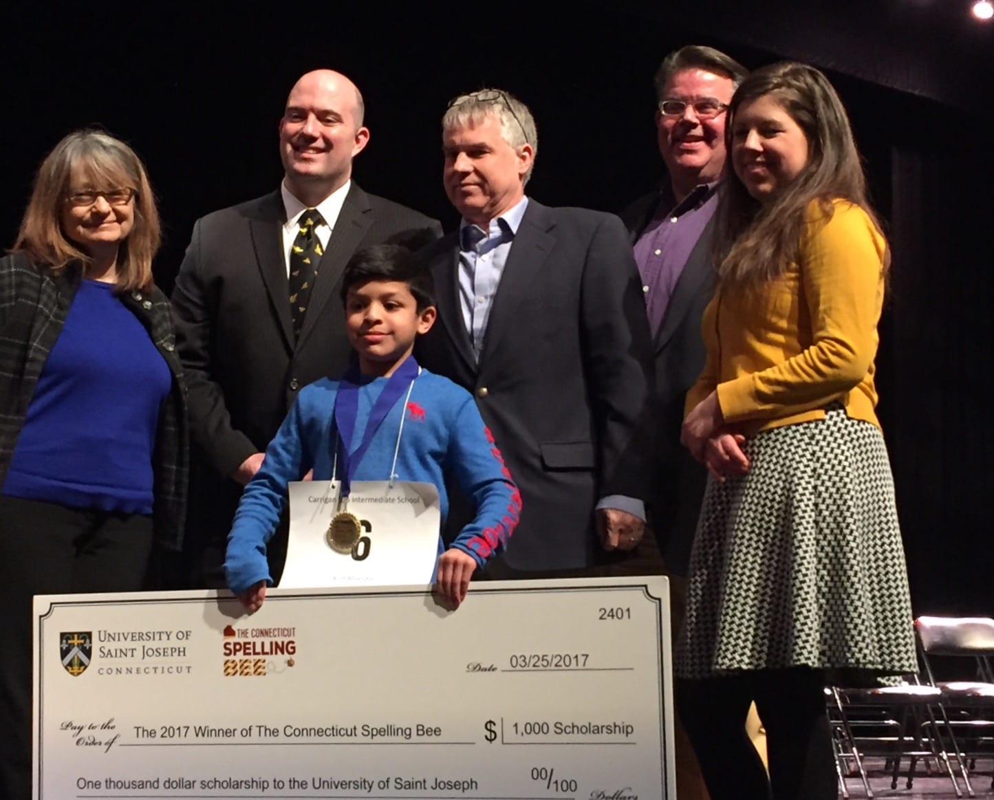 spelling bee winner Arin Bhandari