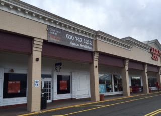 The Simple Greek plans to open in the space between Trader Joe's and Verizon in Corbin's Corner. Photo credit: Ronni Newton