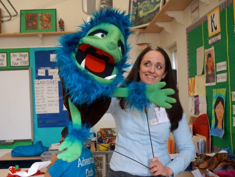 UConn Puppetry Department Helps ESOL Students Enrich Language Skills