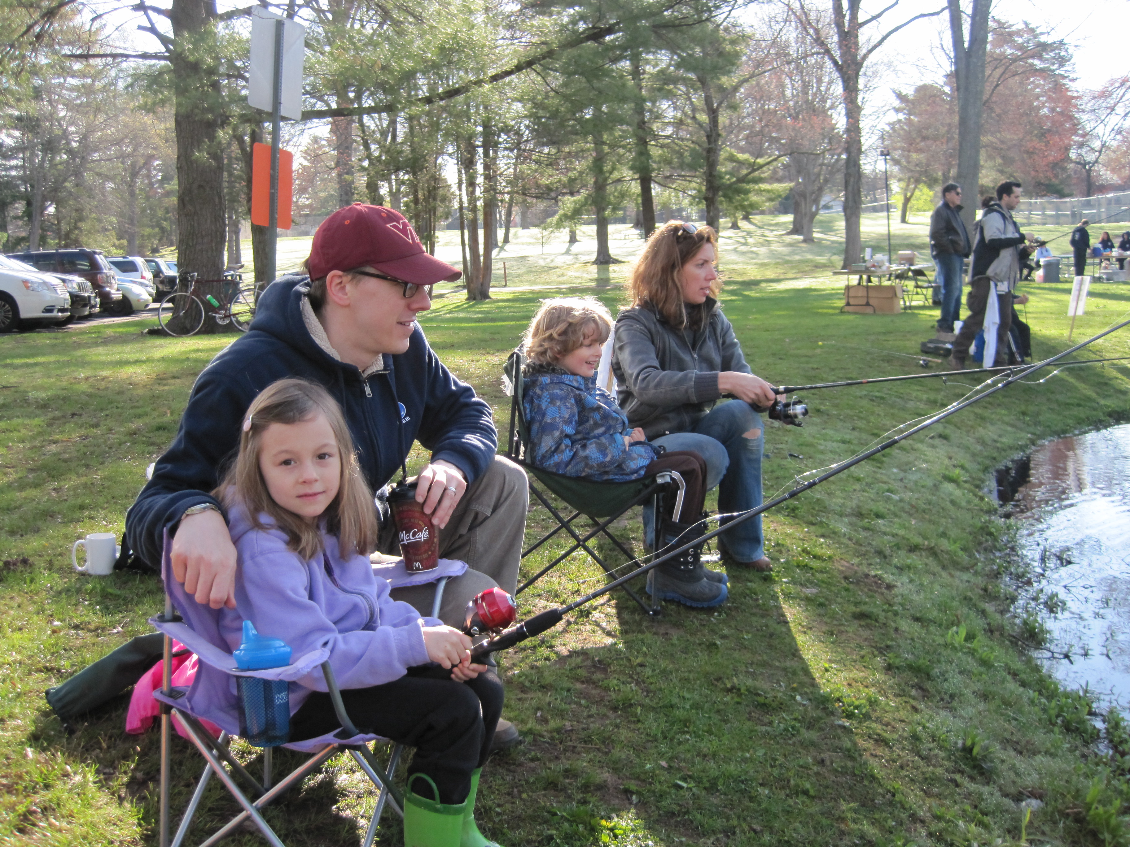 Family & Friends Fishing Day at Brackenridge Park