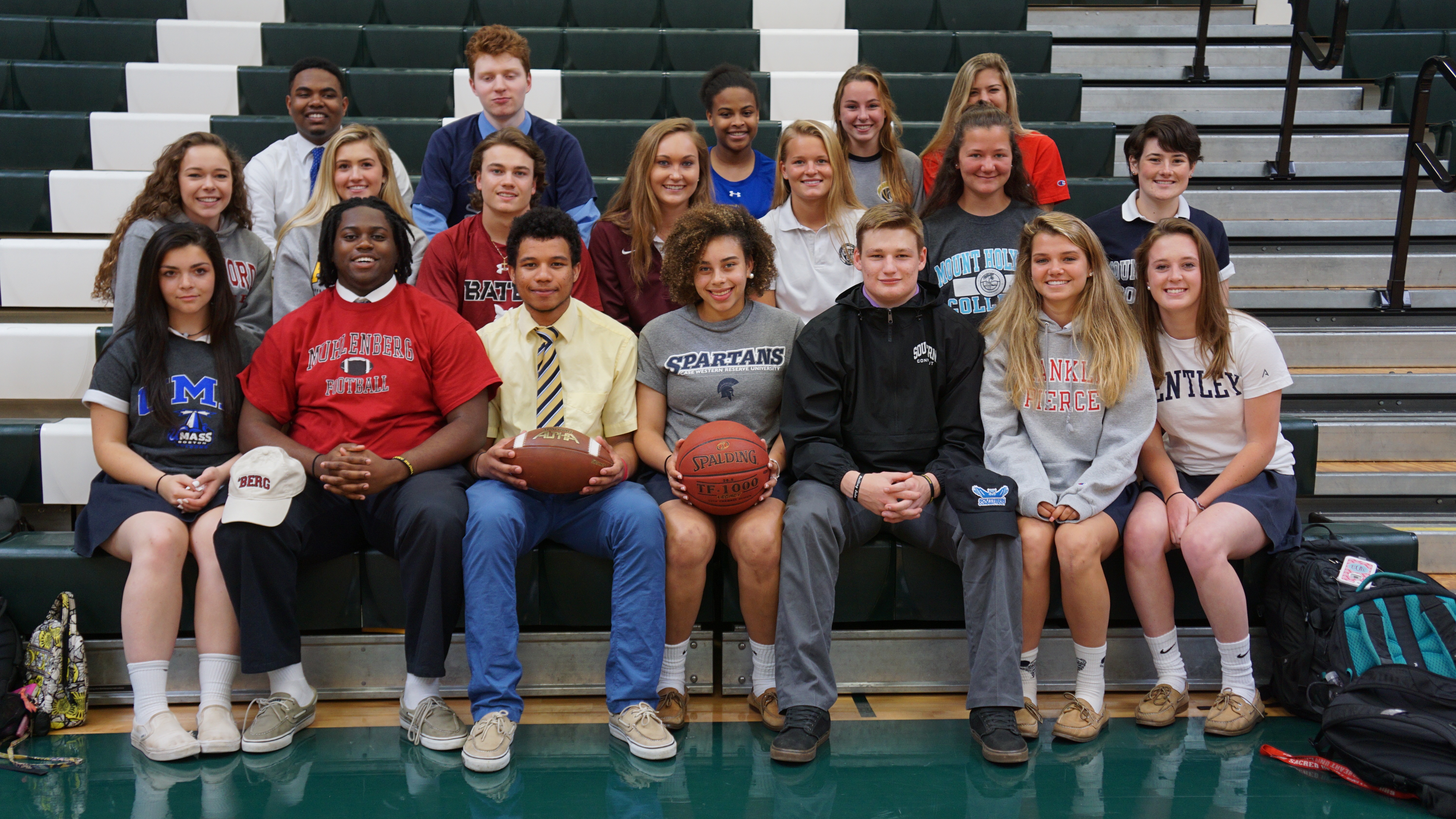 Northwest Catholic Celebrates 21 Students Headed to College Athletics