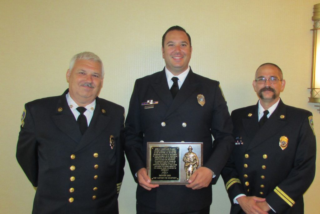 West Hartford Firefighter Honored as Connecticut Firefighter of the ...