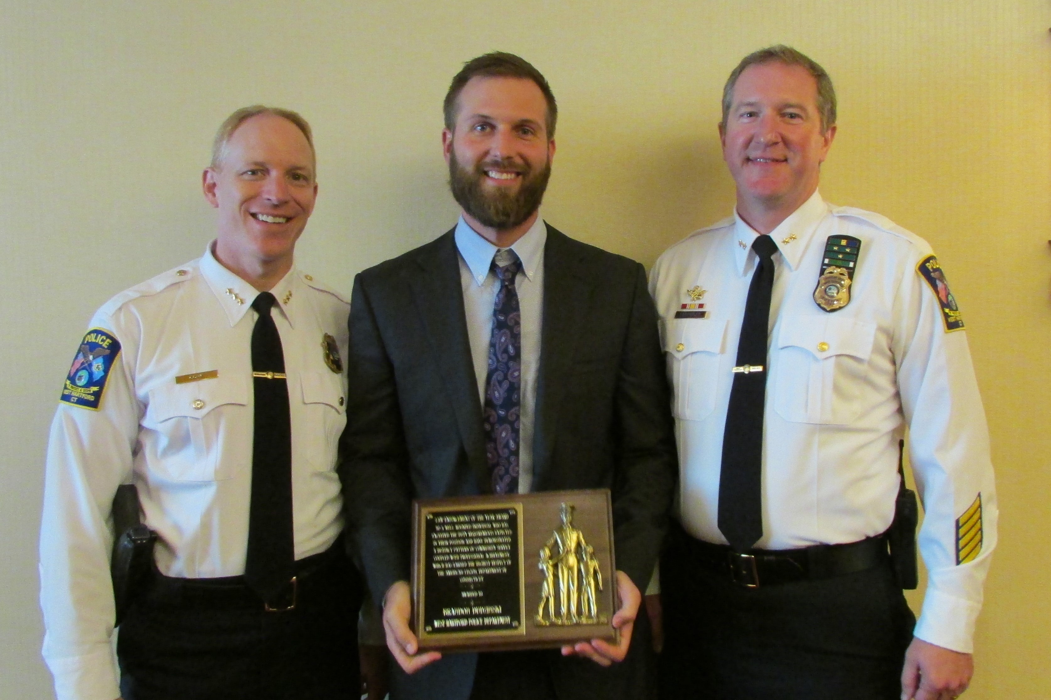 West Hartford Police Officer Receives Statewide Honors - We-Ha | West ...