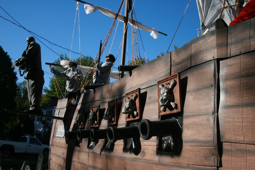 Legendary West Hartford Halloween House Features Pirate 'Ship of