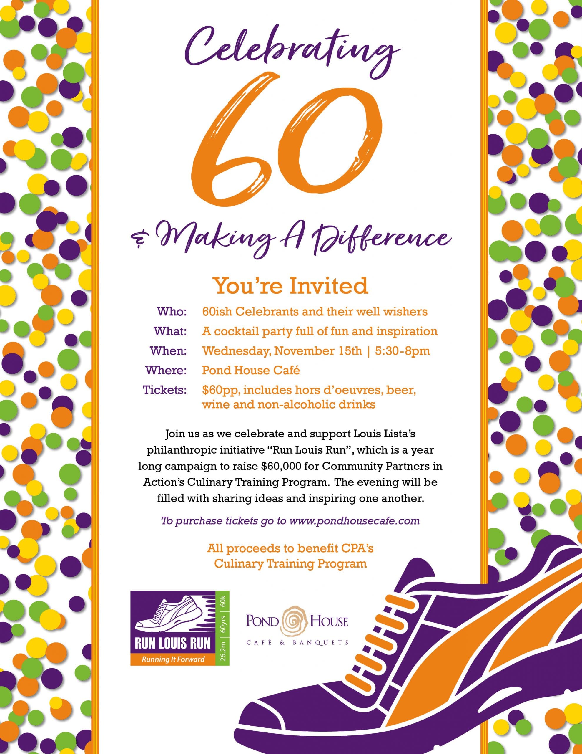 Program For 60Th Birthday Party - Bitrhday Gallery