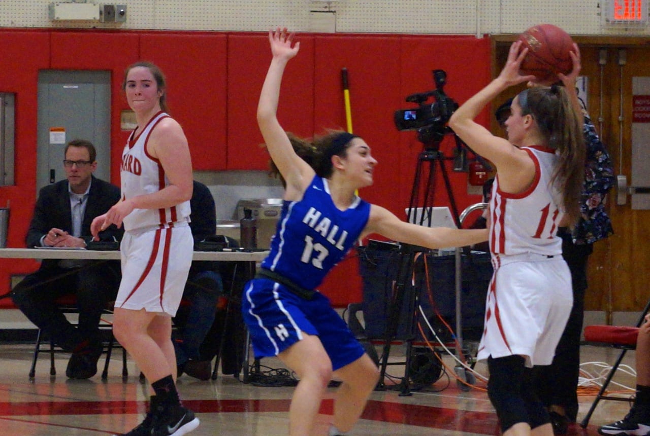 Hall Girls Basketball Powers Past Conard In Second Half - We-ha 