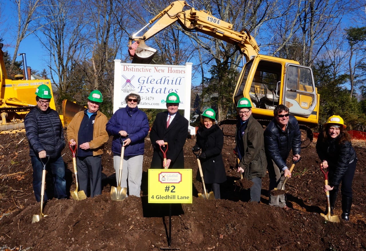 standing with shovels