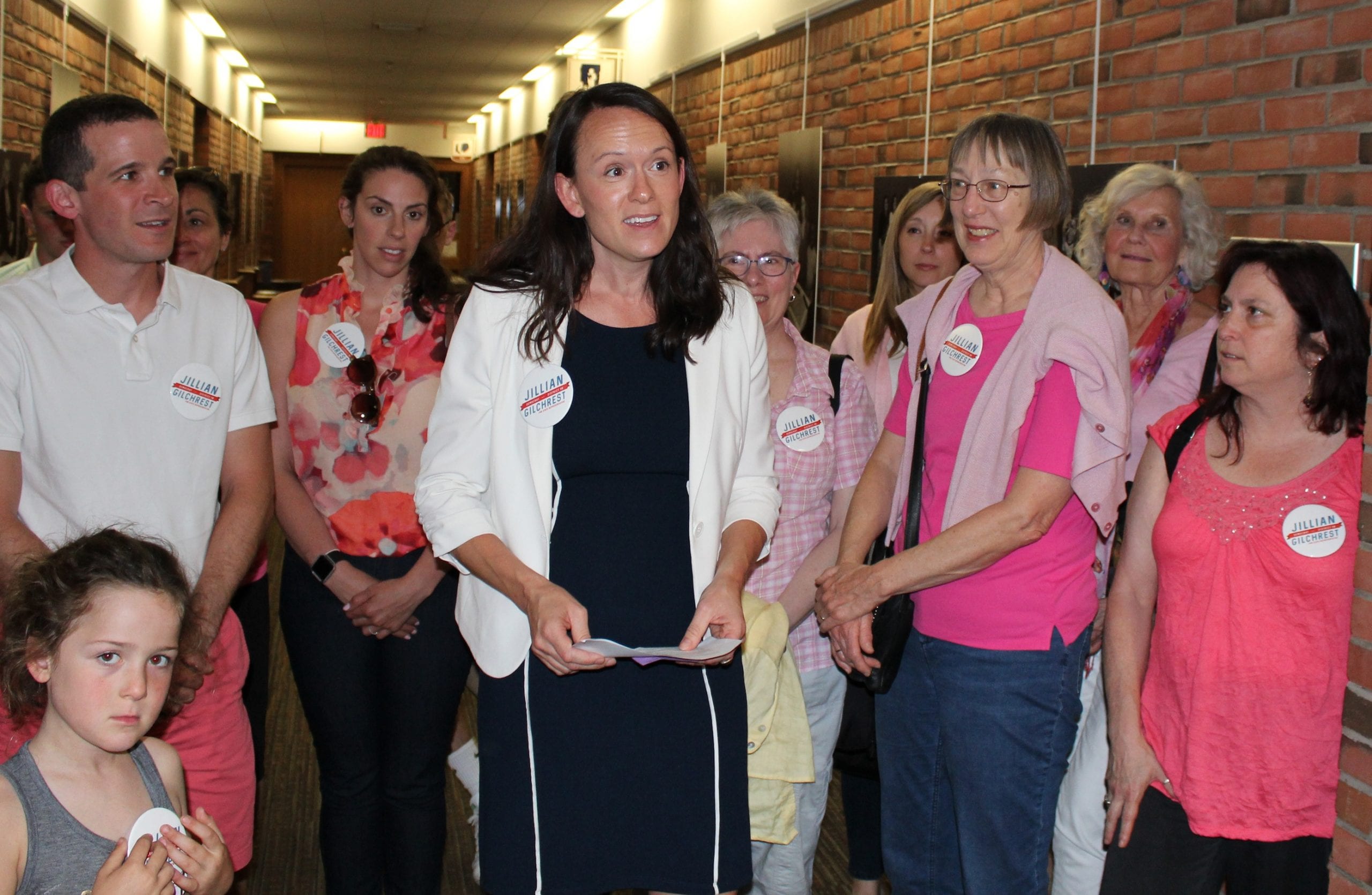 jillian gilchrest after dtc meeting