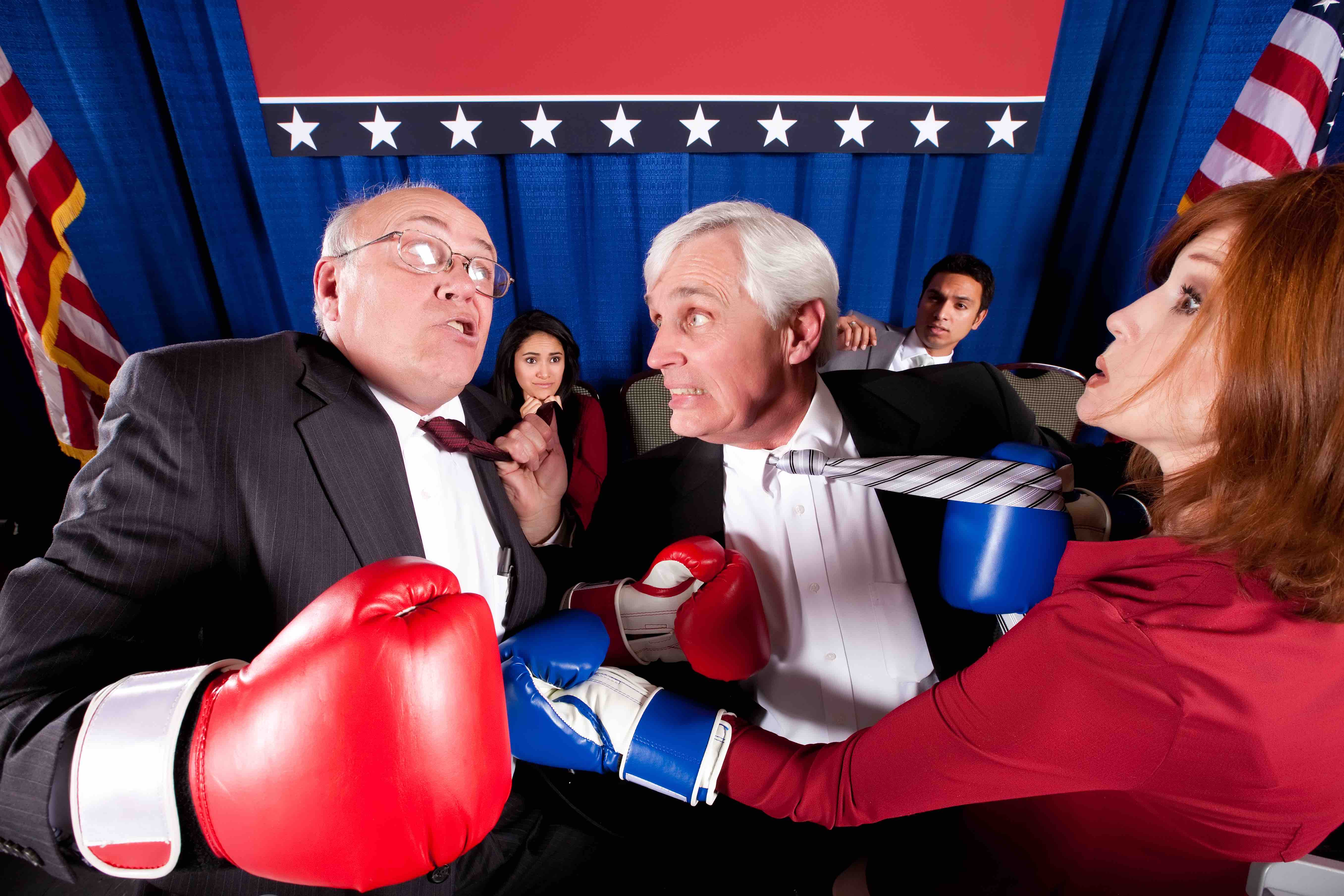 Political Boxing Match