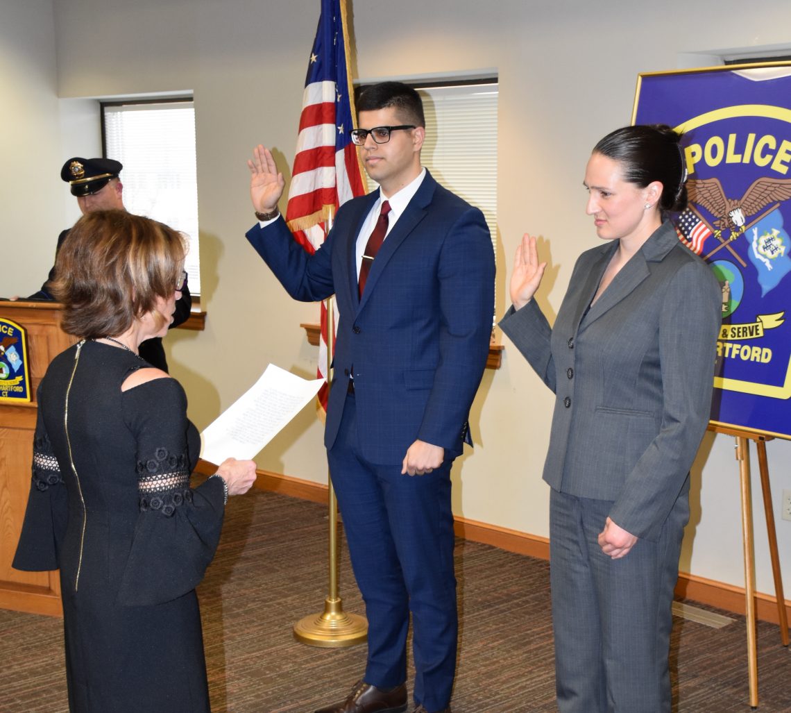 Two New Officers Join West Hartford Police Department - We-Ha | West ...