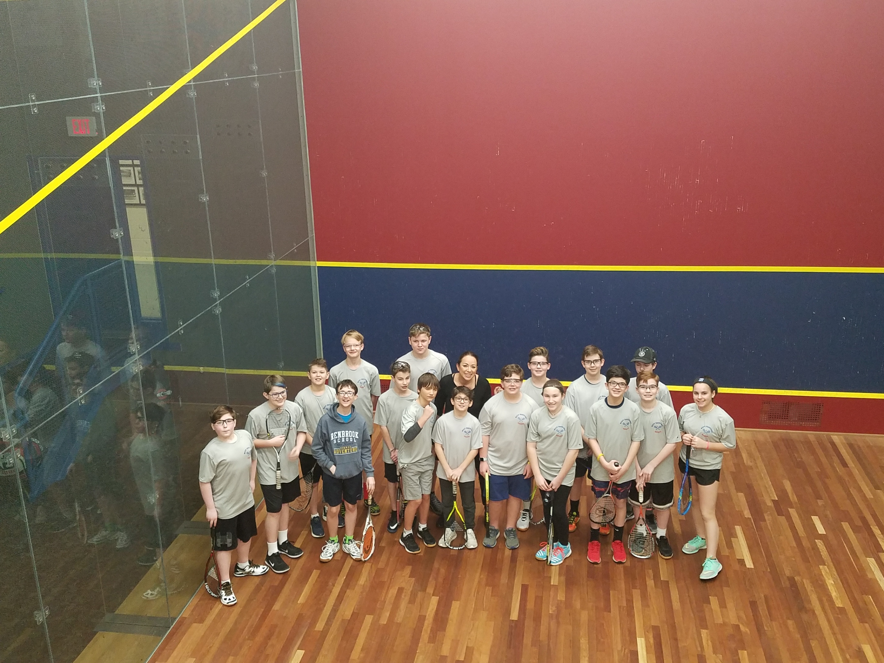 West Hartford Middle Schoolers Find Success On The Squash