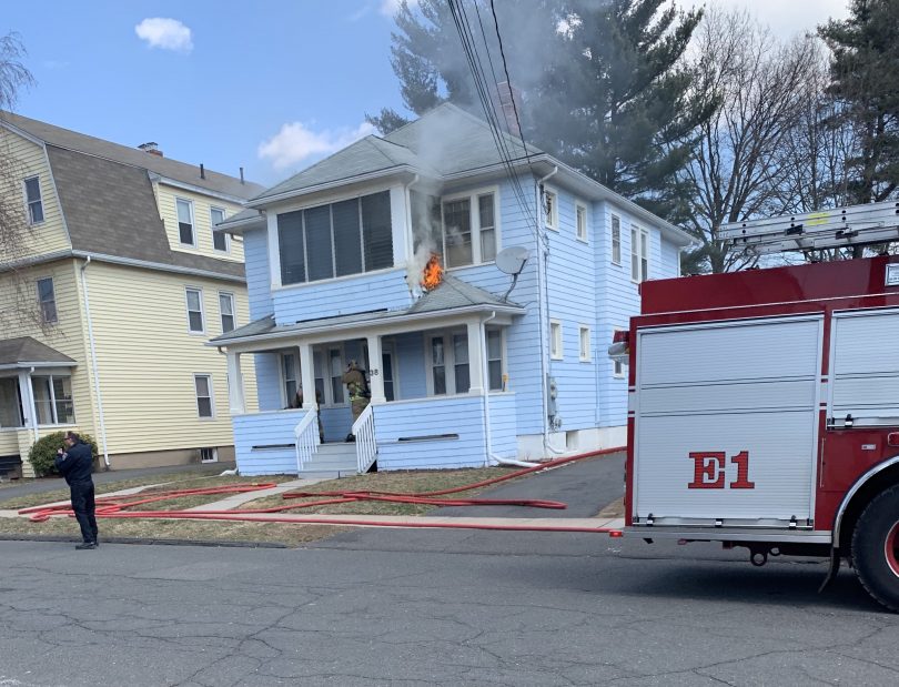 West Hartford Firefighters Battle Three Blazes in Three Hours on