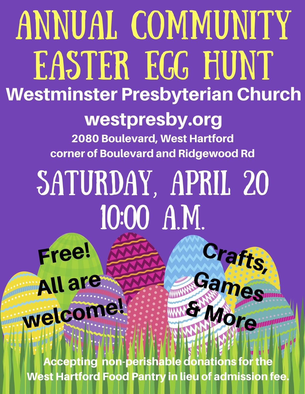 Community Easter Egg Hunt We Ha West Hartford News