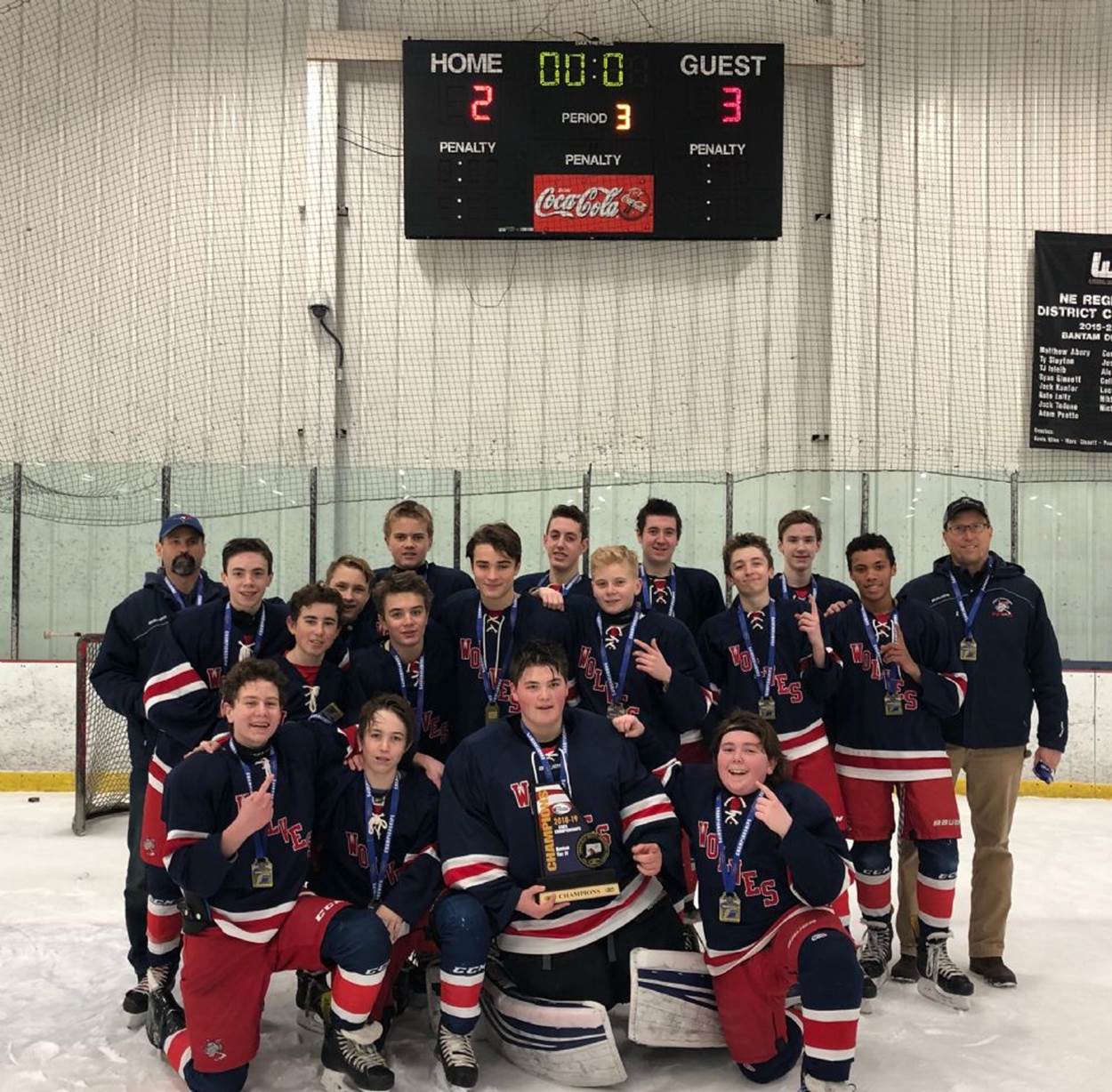 Masuk Wins First State Ice Hockey Championship With 6-3 Victory