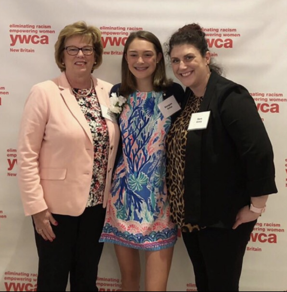 ORourke, Ostop, Avery at YWCA Luncheon