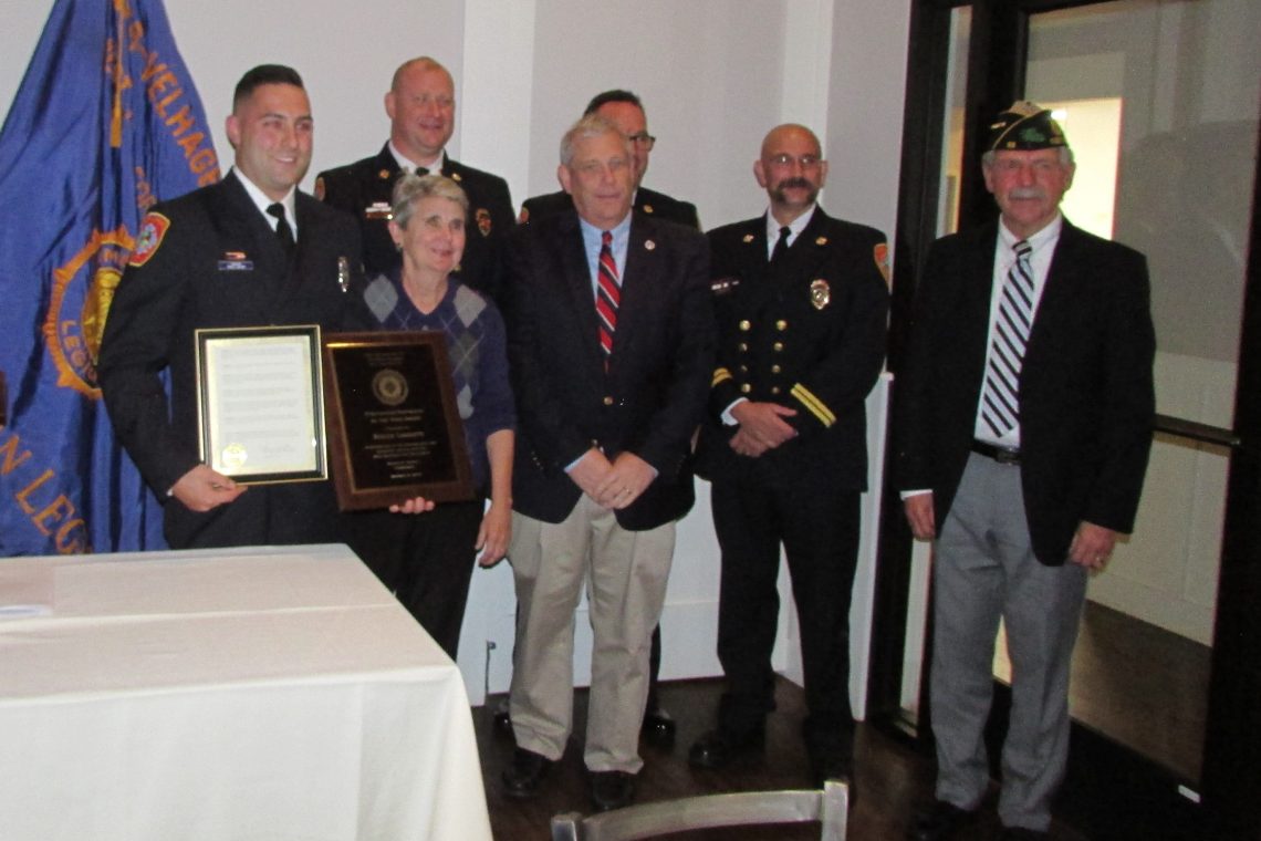 American Legion Hayes-Velhage Post 96 Honors West Hartford Firefighter ...