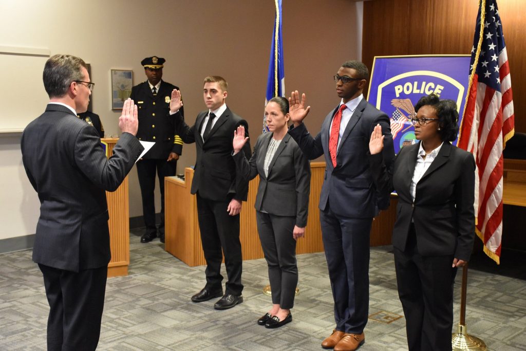 Four New Officers Join West Hartford Police Department 