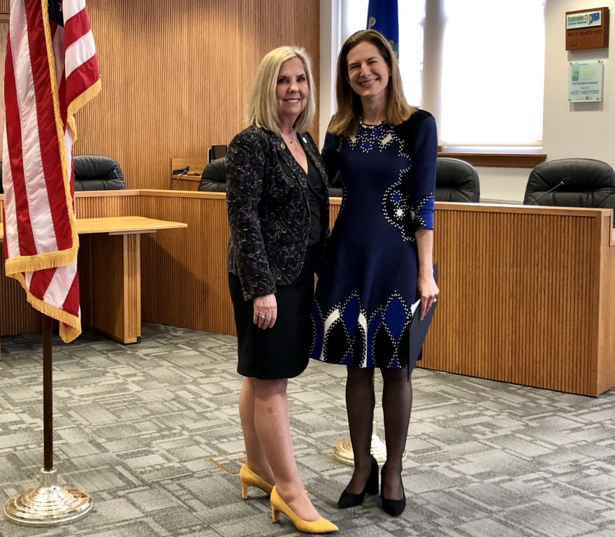 West Hartford Town Clerk Officially Sworn in by Lieutenant Governor