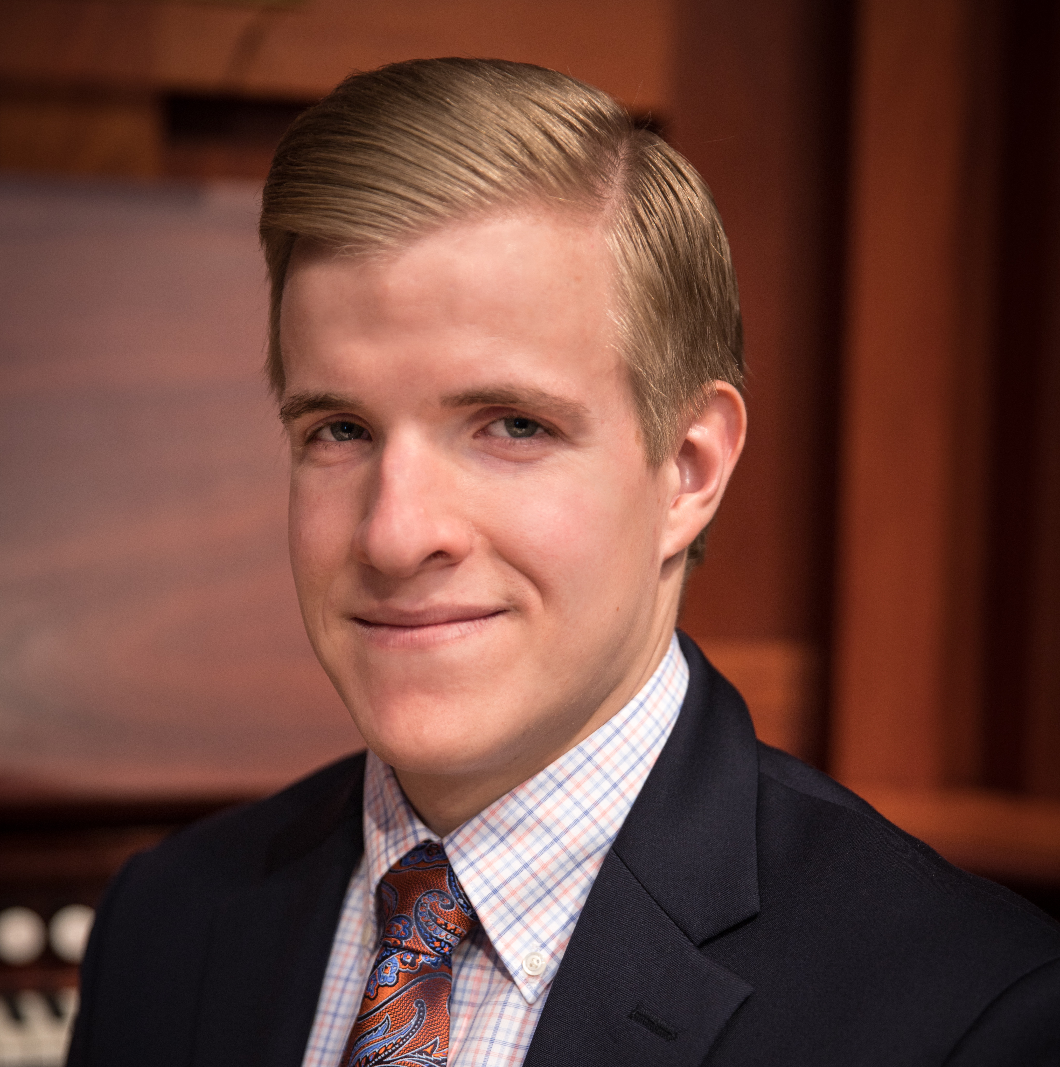 Organist Grant Wareham