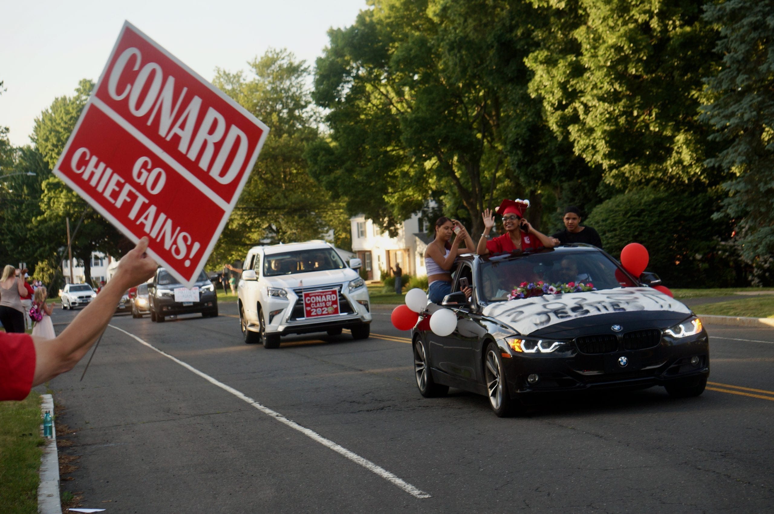 Conard Class Of 2020 Celebrated With Car Parade - We-ha 