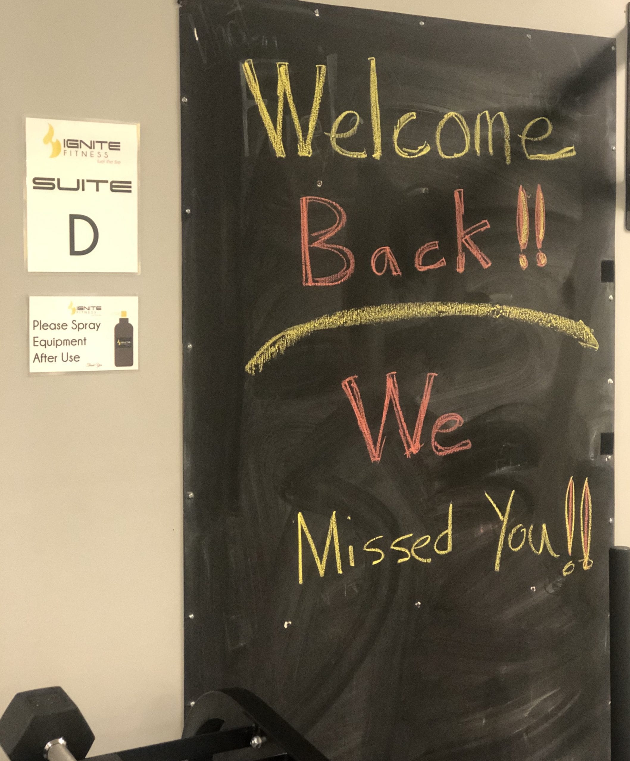 ignite welcome back